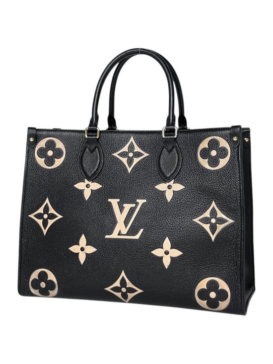 Louis Vuitton Handbags - Louis Vuitton On The Go MM Tote Bicolor 2-Way Shoulder Bag Monogram Empreinte